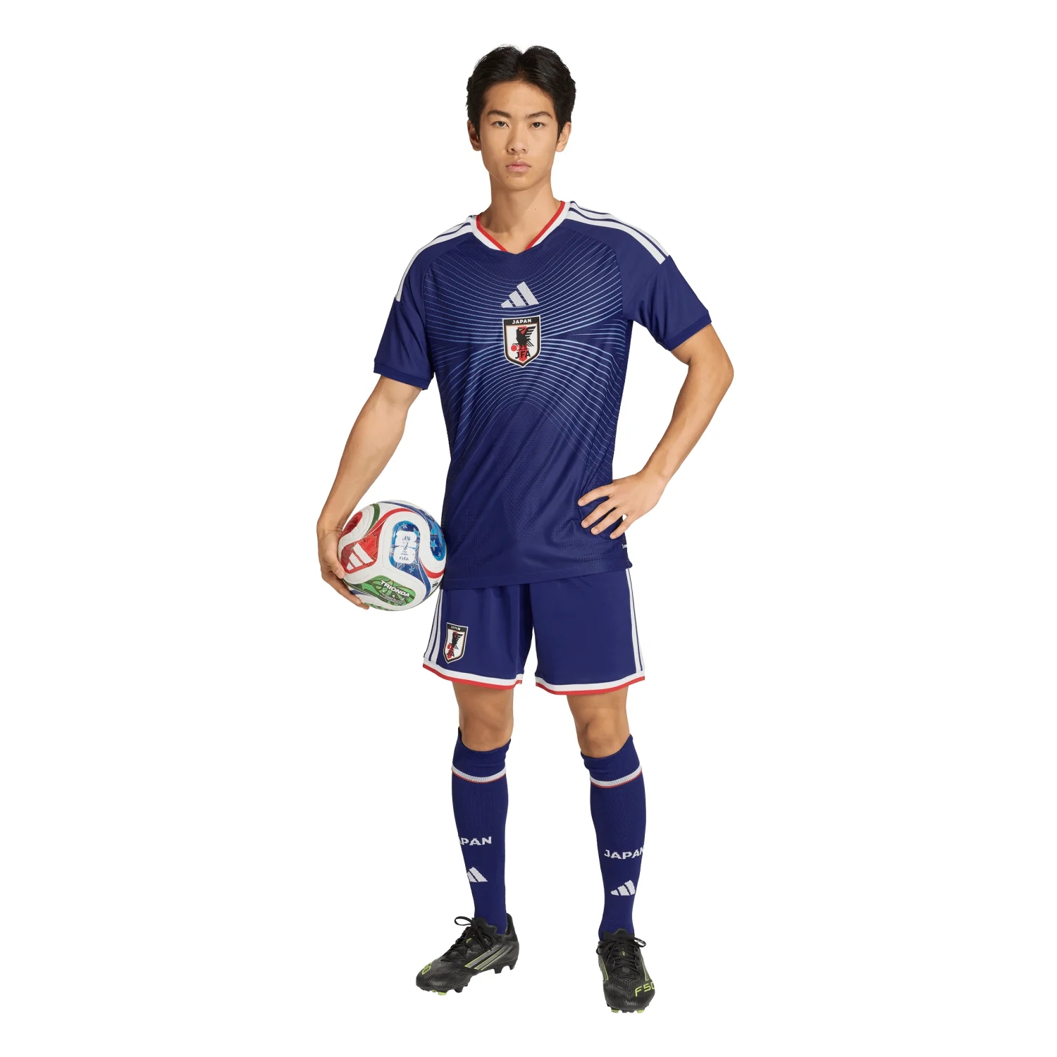 Japan 2026/27 Elite Home Jersey - Men's | Slim Fit Climacool+ Lightweight Football Shirt with Landscape Design-Jersey Chest: 2026 World Cup Soccer Kits