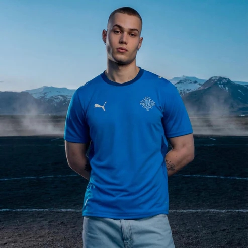 Iceland 2026 Home Men's Jersey - Fire & Ice Volcanic Kit-Jersey Chest: 2026 World Cup Soccer Kits
