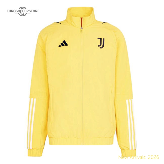 Juventus 2023-2024 Juventus Presentation (Bold Gold) Jacket-Jersey Chest: 2026 World Cup Soccer Kits
