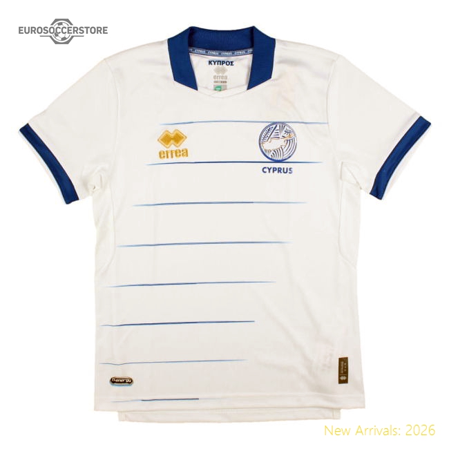 Cyprus 2025-2026 Home Kit Football Jersey Kids-Jersey Chest: 2026 World Cup Soccer Kits