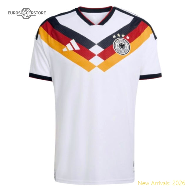 Germany 2026-2027 Home Kit Player Version Football Jersey-Jersey Chest: 2026 World Cup Soccer Kits