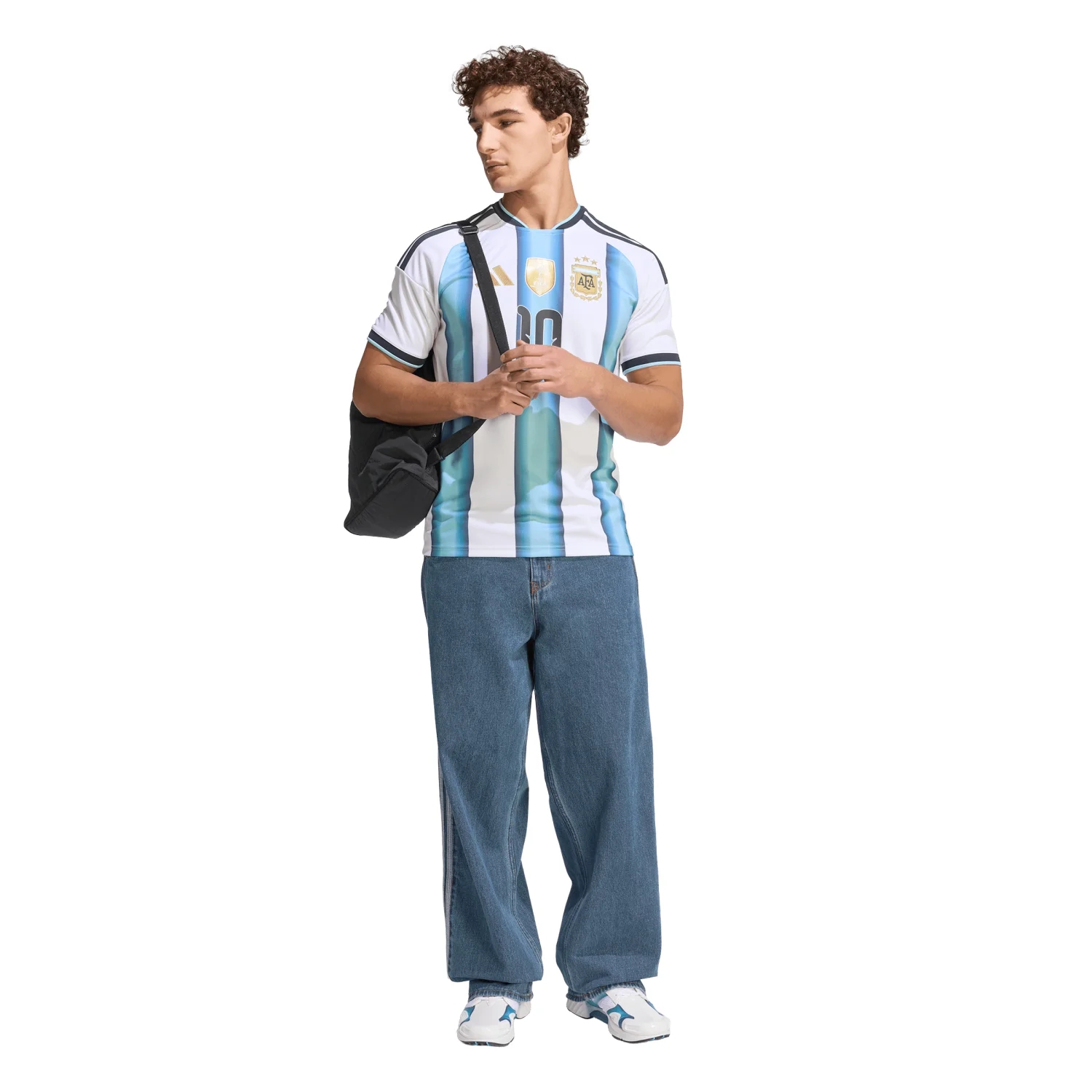 Argentina 2026 Home Messi 10 Jersey Men's | Climacool+ No.10 Legend Kit-Jersey Chest: 2026 World Cup Soccer Kits