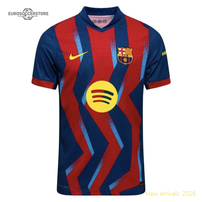 Barcelona 2025-2026 Player Version Football Football Shirt-Jersey Chest: 2026 World Cup Soccer Kits