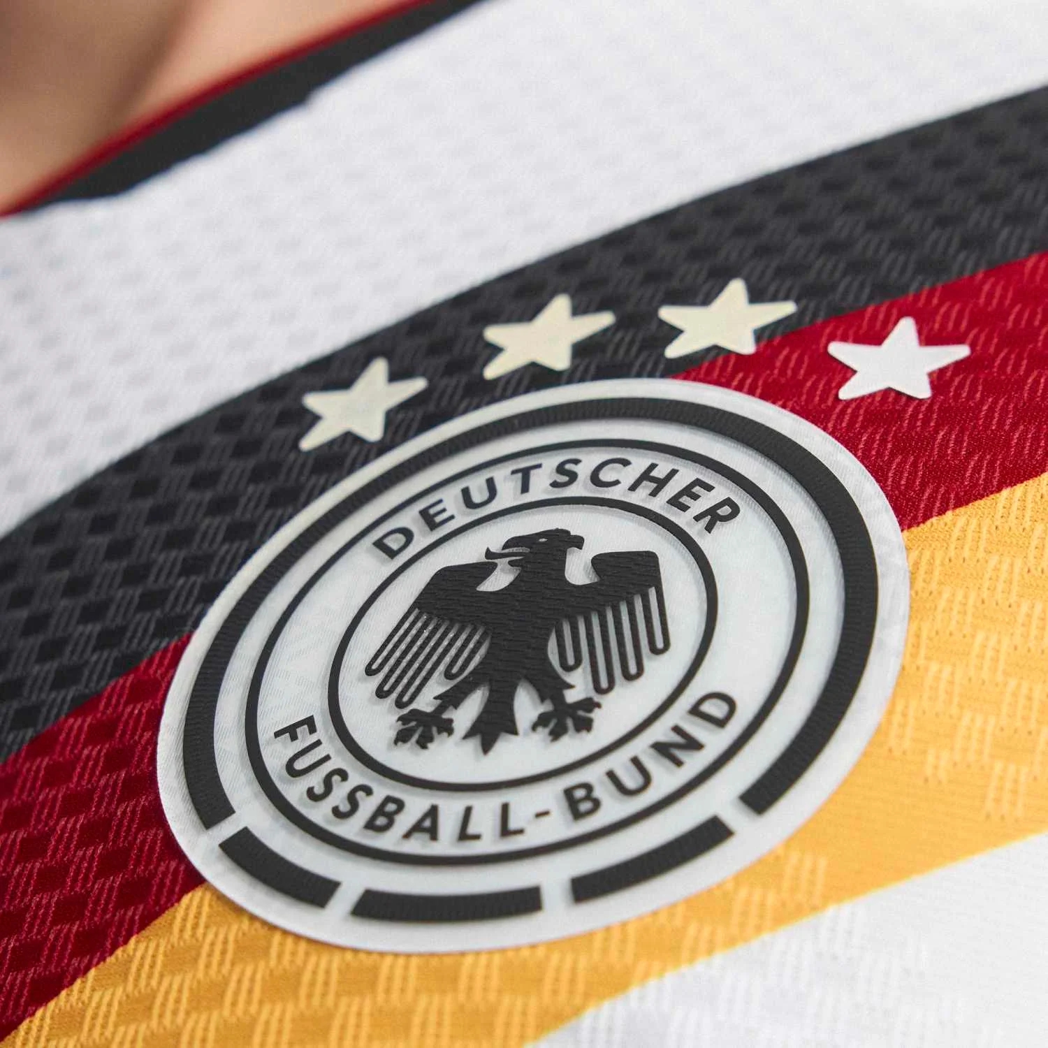 Germany 2026 Elite Home Jersey - Men's | Slim Fit Climacool+ Football Shirt with EQT Collar Performance Design-Jersey Chest: 2026 World Cup Soccer Kits