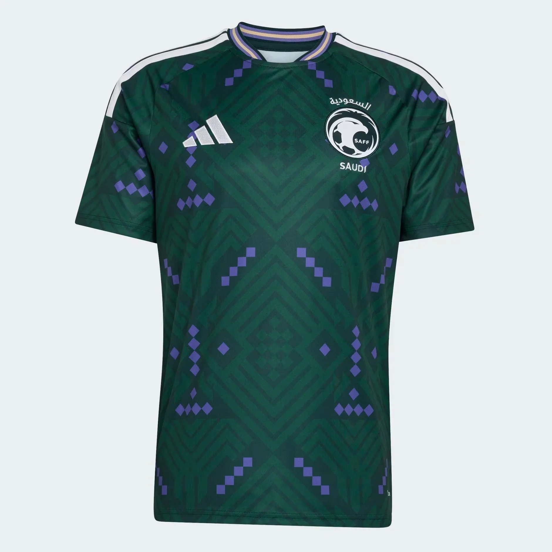 Saudi Arabia 2026 Men's Home Jersey | Slim Fit Football Shirt Climacool+-Jersey Chest: 2026 World Cup Soccer Kits