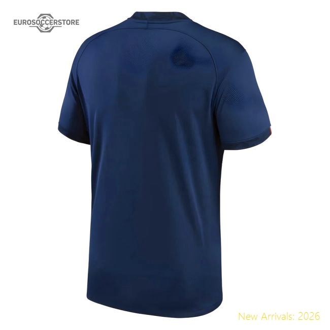 France 2022-2023 Home Kit Football Jersey-Jersey Chest: 2026 World Cup Soccer Kits