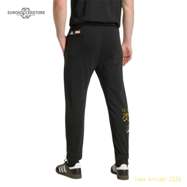 Real Madrid 2025-2026 Real Madrid Marvel Pants Jersey (Black)-Jersey Chest: 2026 World Cup Soccer Kits