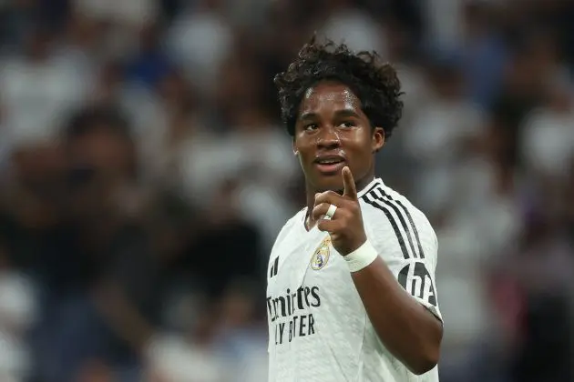 Endrick Real Madrid striker