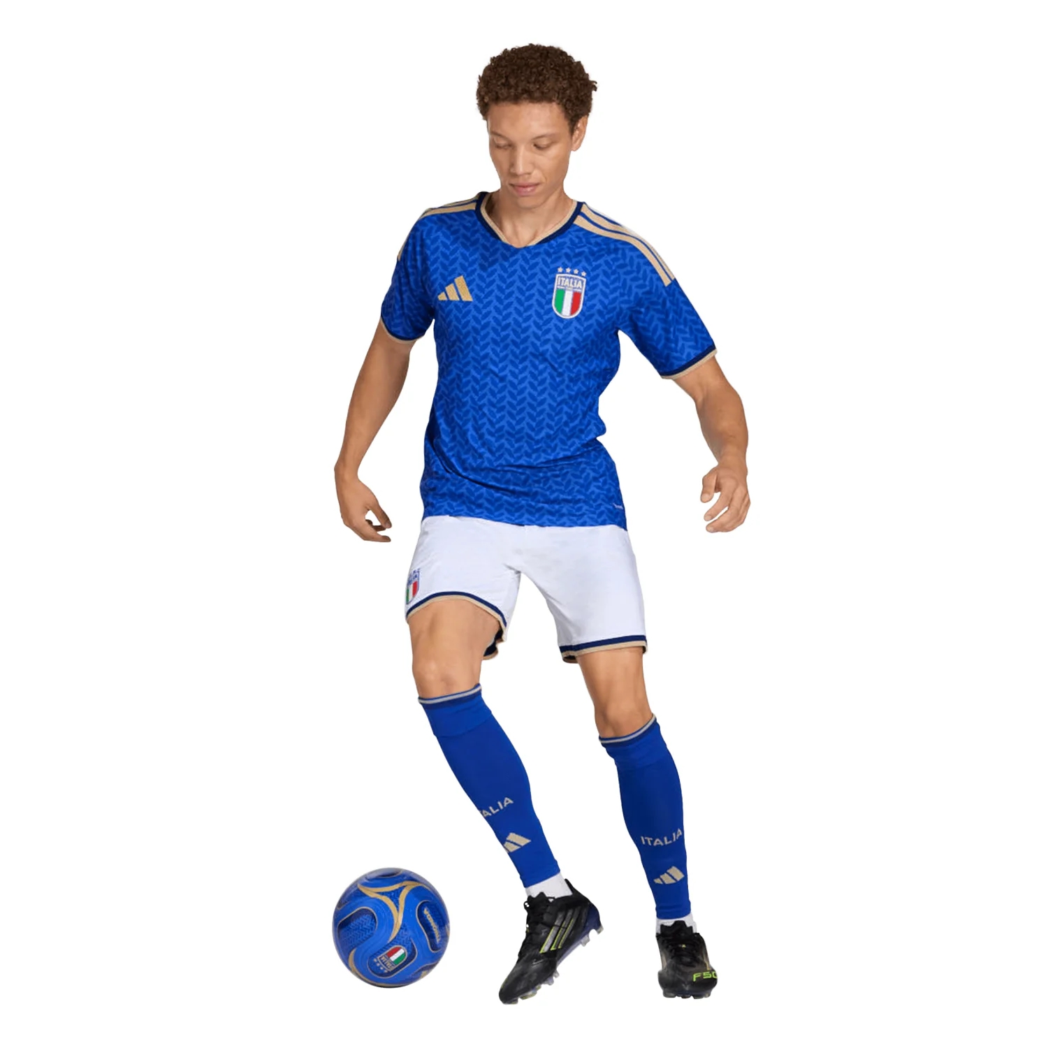 Italy 2026 Elite Home Jersey - Men's | Slim Fit Climacool+ Performance Football Shirt with Heritage Design-Jersey Chest: 2026 World Cup Soccer Kits