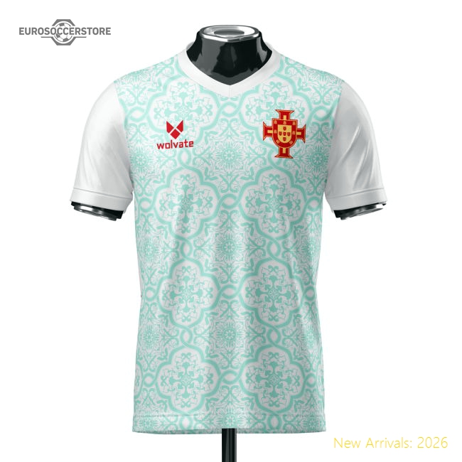 Portugal Portugal Heritage Football Short Sleeve Adult Jersey (Wolvate)-Jersey Chest: 2026 World Cup Soccer Kits