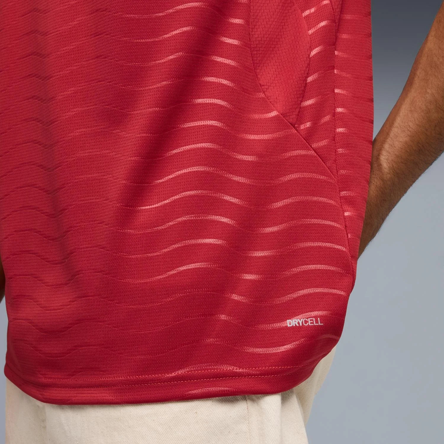 Portugal 2026 Home Jersey - Men's | Wave Inspired Football Shirt Sustainable Regular Fit Soccer Kit-Jersey Chest: 2026 World Cup Soccer Kits