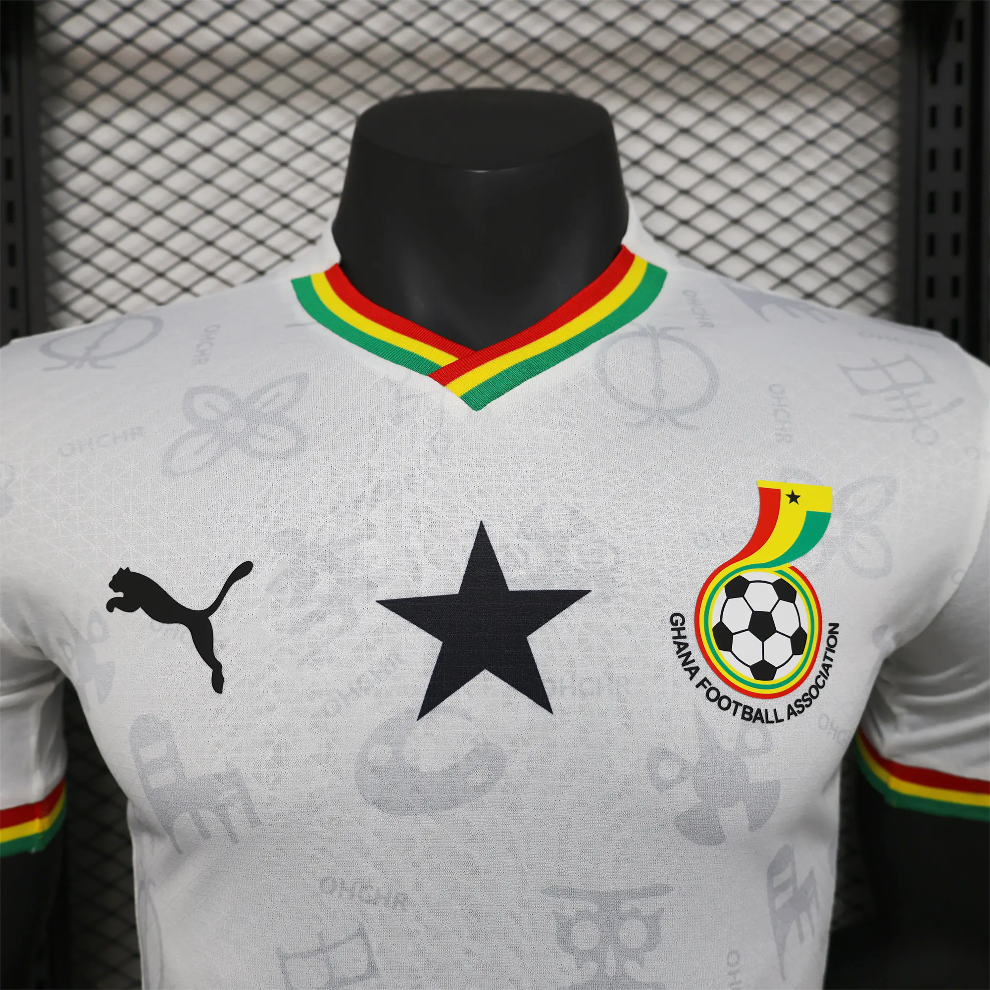 Ghana Jersey Detail