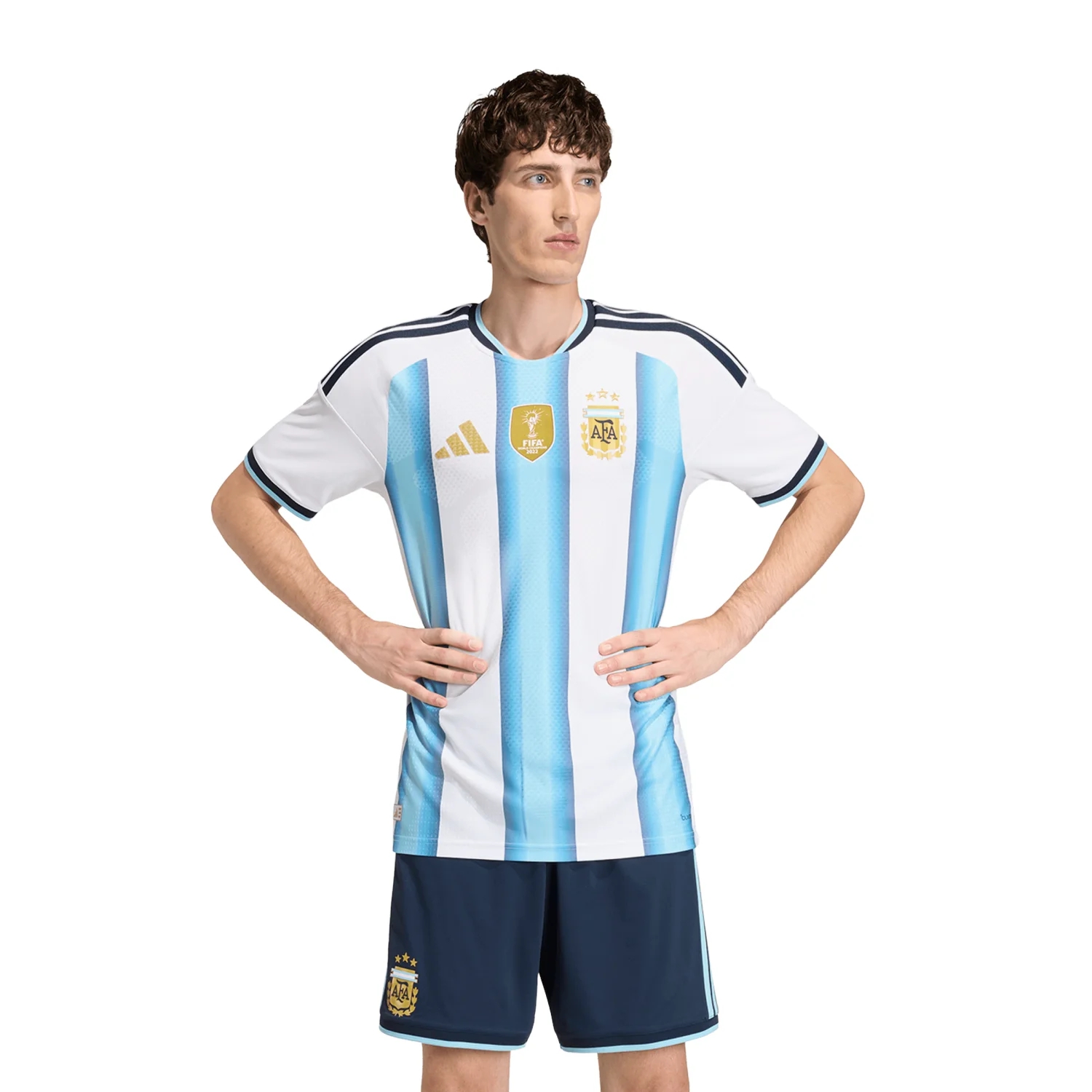 Argentina 2026 Home Jersey Men's | Climacool+ Body Mapping Performance Kit-Jersey Chest: 2026 World Cup Soccer Kits