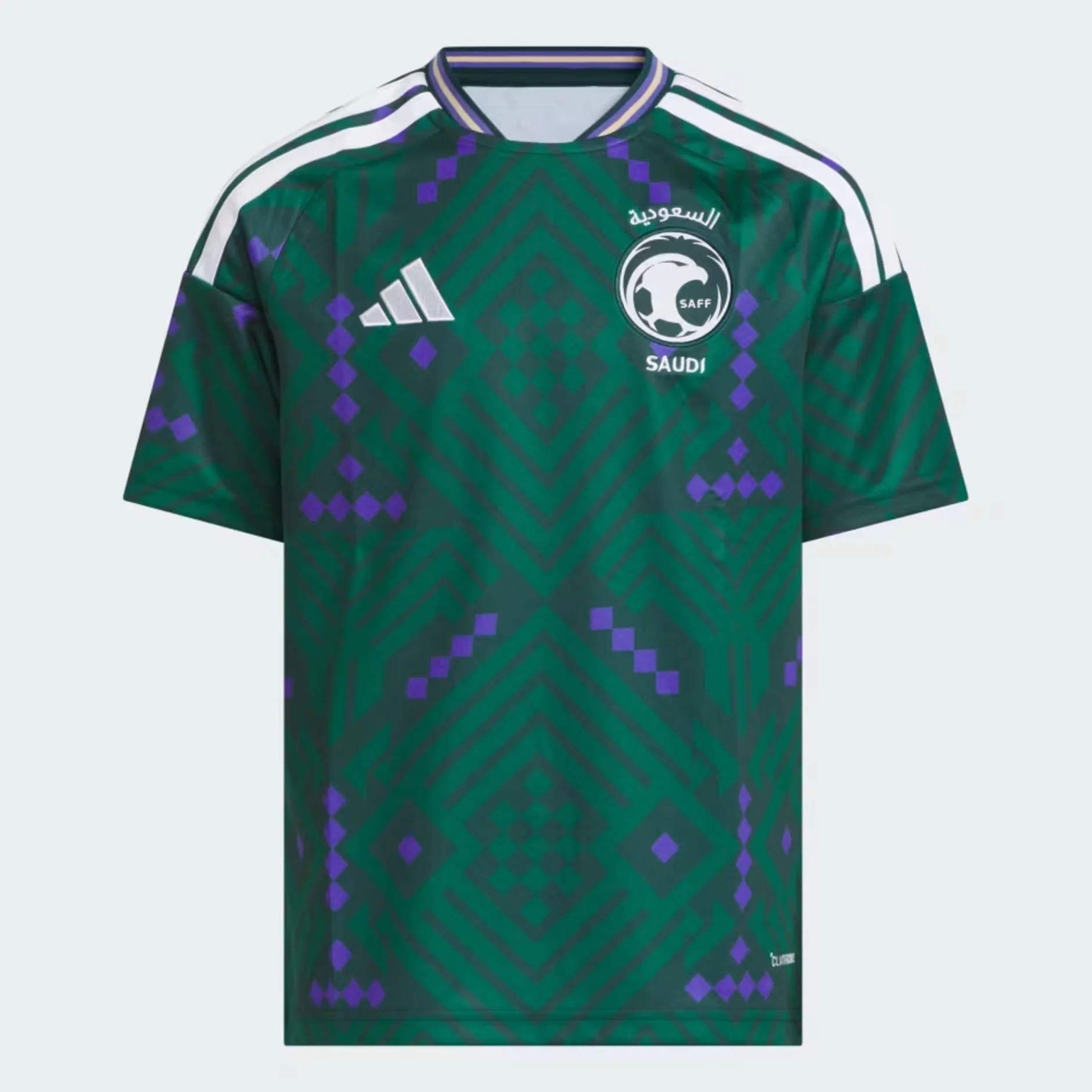 Saudi Arabia 2026 Home Jersey - Youth | Kids Football Shirt Climacool Saudi Soccer Kit-Jersey Chest: 2026 World Cup Soccer Kits