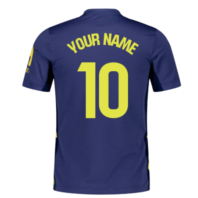 Atletico Madrid 2025-2026 Away Gear Atletico Madrid (Your Name) Match ...-Jersey Chest: 2026 World Cup Soccer Kits