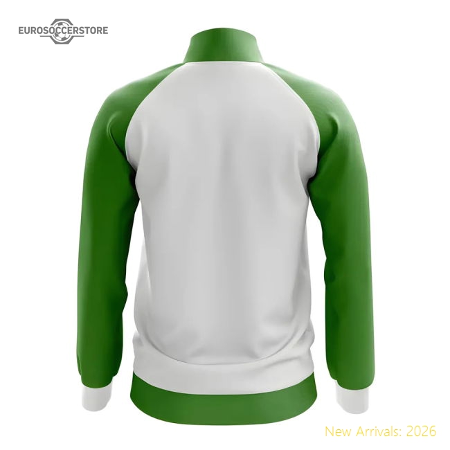 Iran Iran Concept Football Track Jacket White-Jersey Chest: 2026 World Cup Soccer Kits