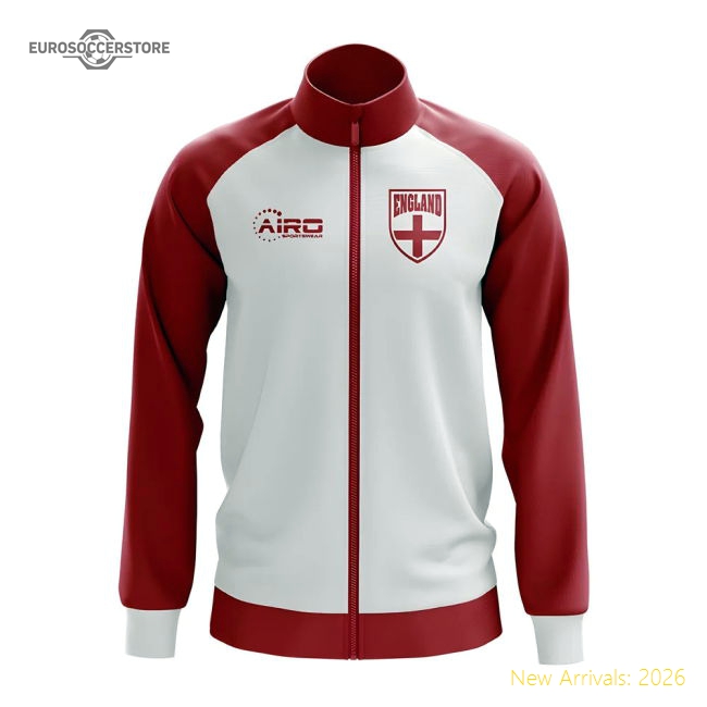 England Kids(Youth) Kids Jacket White-Jersey Chest: 2026 World Cup Soccer Kits