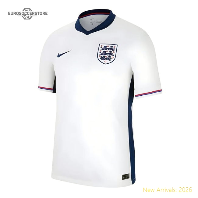 England 2024-2025 Home Gear Match Match Kit-Jersey Chest: 2026 World Cup Soccer Kits