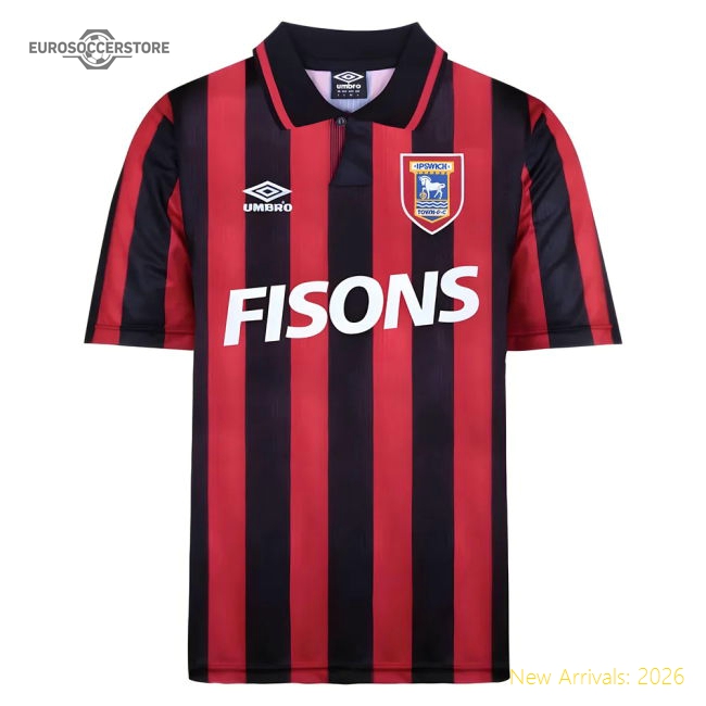Championship 1992-1993 Third Kit Ipswich Town Umbro Retro (Your Name) ...-Jersey Chest: 2026 World Cup Soccer Kits