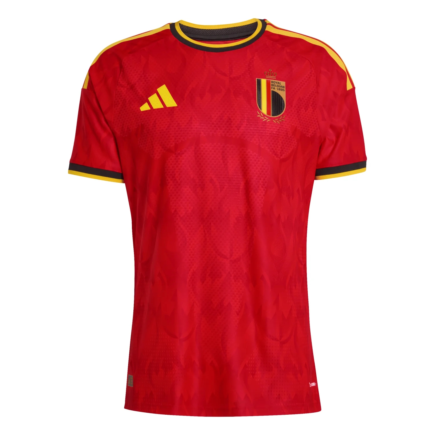 Belgium 2026 Elite Home Jersey - Men's | Slim Fit Climacool+ Performance Football Shirt Red Devils Kit-Jersey Chest: 2026 World Cup Soccer Kits