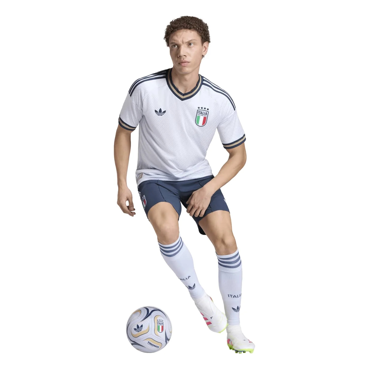 Italy 2026 Away Jersey Men's | CLIMACOOL+ Slim Fit Football Kit 2026-Jersey Chest: 2026 World Cup Soccer Kits