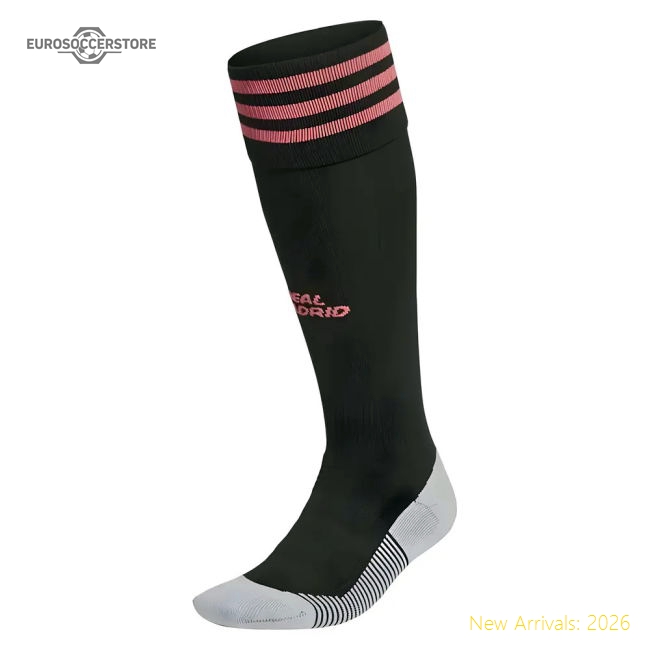 Real Madrid 2020-2021 Third Kit Real Madrid Socks (Black)-Jersey Chest: 2026 World Cup Soccer Kits