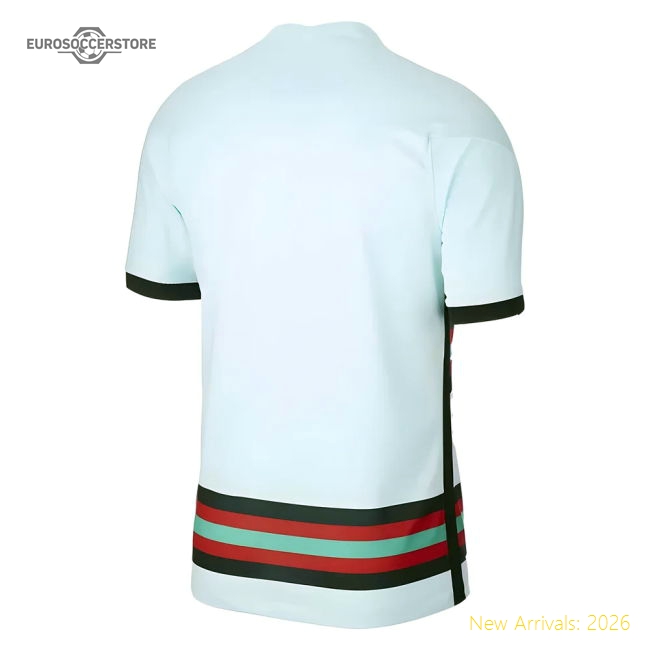 Portugal 2020-2021 Away Uniform Portugal Nike Football Football Top-Jersey Chest: 2026 World Cup Soccer Kits