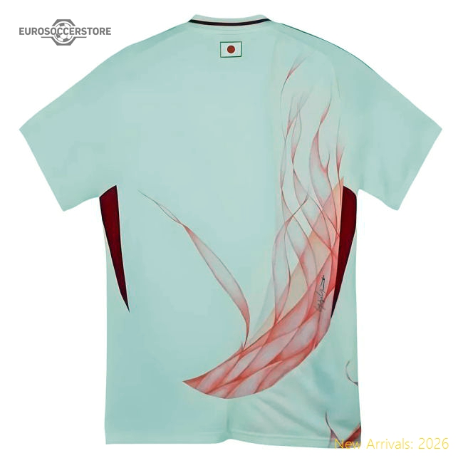 Japan 2024-2025 Away Uniform Football Football Top-Jersey Chest: 2026 World Cup Soccer Kits