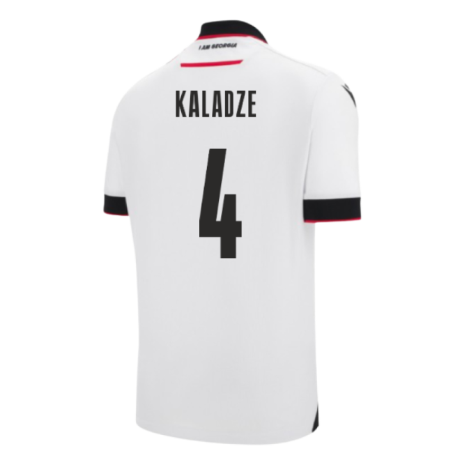 Georgia 2025-2026 Home Uniform Football Football Top-Jersey Chest: 2026 World Cup Soccer Kits