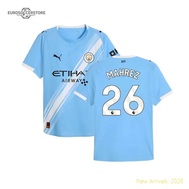 Man City 2025-2026 Home Gear Player Version Football Jersey-Jersey Chest: 2026 World Cup Soccer Kits