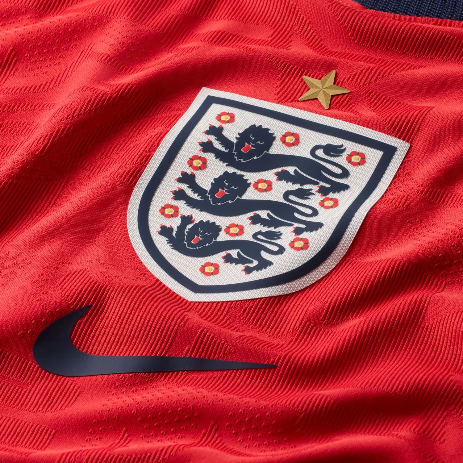 England 2026 Away Elite Jersey - Speed Red Men's Player Edition-Jersey Chest: 2026 World Cup Soccer Kits