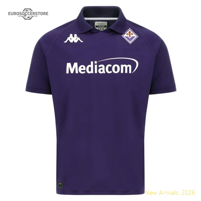 Fiorentina 2024-2025 Home Uniform Football Football Shirt-Jersey Chest: 2026 World Cup Soccer Kits