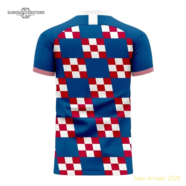 Croatia Women 2025-2026 Away Uniform Womens Libero-Jersey Chest: 2026 World Cup Soccer Kits