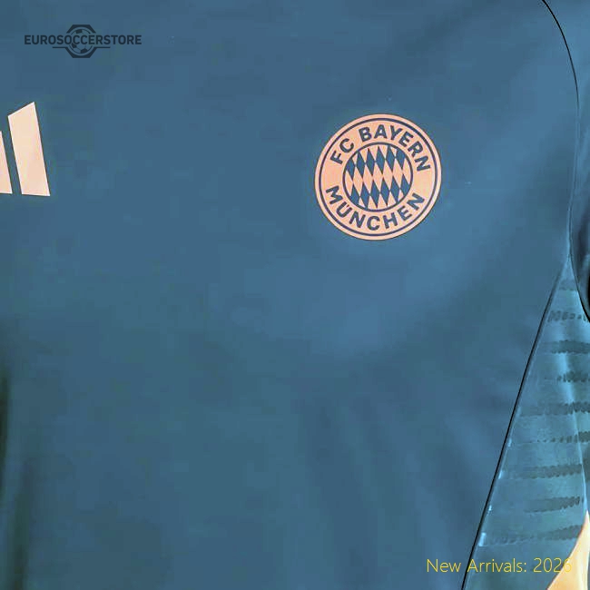 Bayern Munich 2025-2026 Bayern Munich Training (Bold Onix) Football Sh...-Jersey Chest: 2026 World Cup Soccer Kits
