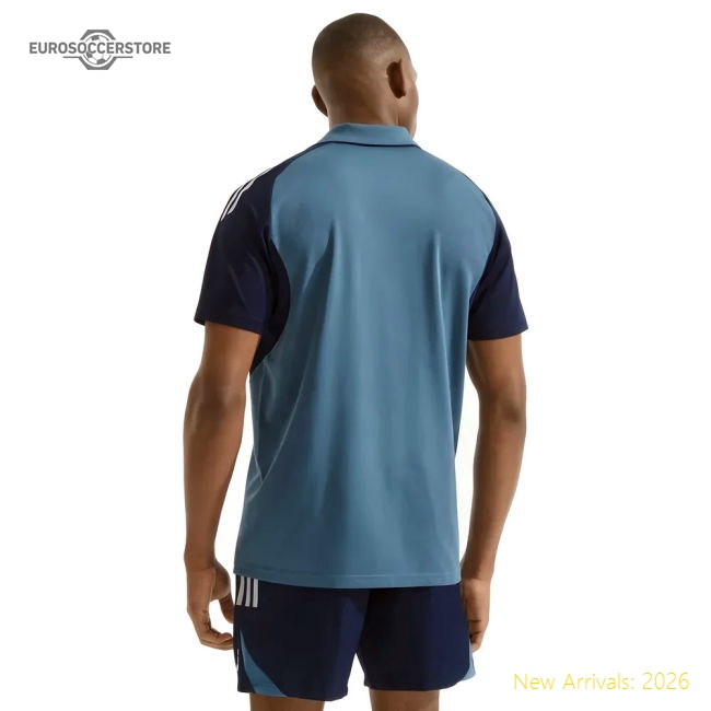 Club Teams,Arsenal 2025-2026 Arsenal Polo Shirt (Blanch Blue)-Jersey Chest: 2026 World Cup Soccer Kits