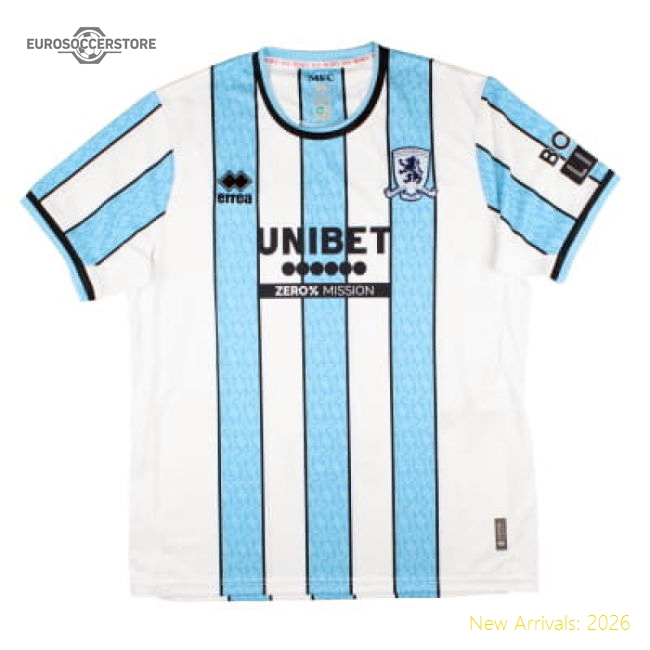 Middlesbrough 2024-2025 Away Uniform Football Jersey For Diehard Footbal-Jersey Chest: 2026 World Cup Soccer Kits