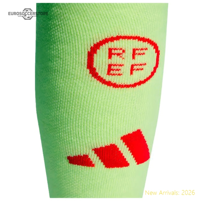 Spain 2024-2025 Away Kit Football Socks (Yellow) For Diehard Football Fa-Jersey Chest: 2026 World Cup Soccer Kits