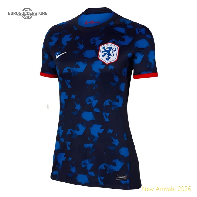 Holland 2023-2024 Away Kit Football Jersey Ladies-Jersey Chest: 2026 World Cup Soccer Kits