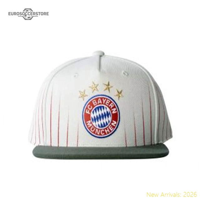 Bayern Munich 2017-2018 Bayern Munich  Flat (Crystal White) Matc...-Jersey Chest: 2026 World Cup Soccer Kits