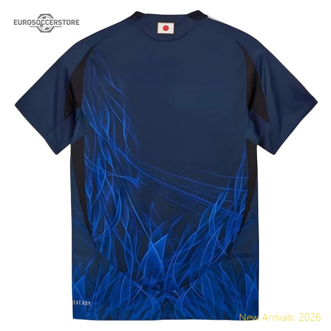 Japan 2024-2025 Home Uniform Player Cut Football Football Top-Jersey Chest: 2026 World Cup Soccer Kits