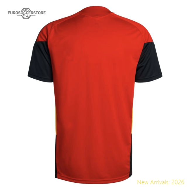 Belgium 2026-2027 Belgium Training Football Jersey Red-Jersey Chest: 2026 World Cup Soccer Kits