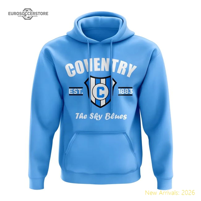 Championship Coventry Established Football Hoody (Sky) For Diehard Footb-Jersey Chest: 2026 World Cup Soccer Kits