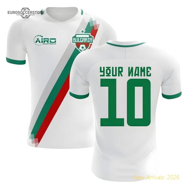 Bulgaria Kids(Youth) 2025-2026 Home Kit Bulgaria Concept (Your Name) -Kids Jersey-Jersey Chest: 2026 World Cup Soccer Kits