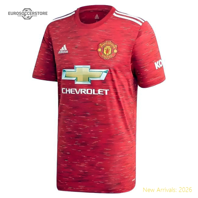Man Utd 2020-2021 Home Kit Man Utd Adidas Football (Your Name) Footbal...-Jersey Chest: 2026 World Cup Soccer Kits