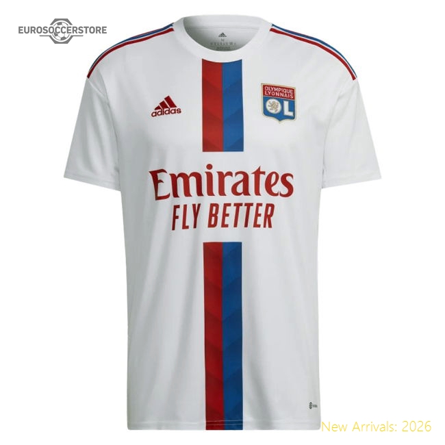 Olympique Lyon 2022-2023 Home Uniform Football Football Shirt-Jersey Chest: 2026 World Cup Soccer Kits