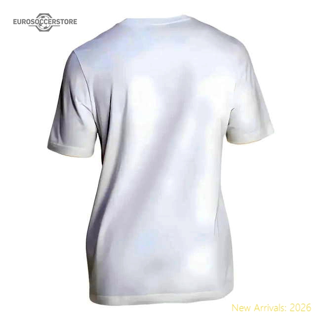 Juventus 2024-2025 Football Tee (White) For Diehard Football Fans-Jersey Chest: 2026 World Cup Soccer Kits