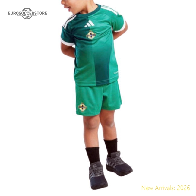 Northern Ireland 2026-2027 Home Kit Northern Ireland Baby Kit-Jersey Chest: 2026 World Cup Soccer Kits