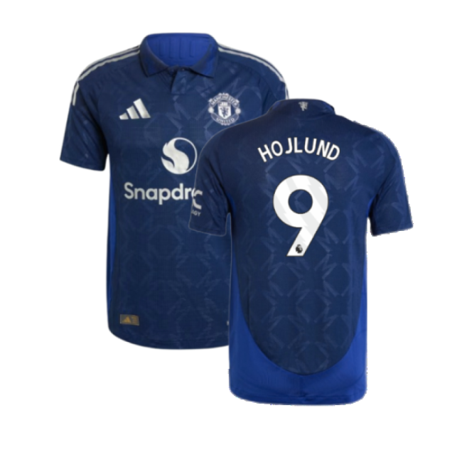 Man Utd 2024-2025 Away Kit Player Version Football Match Kit-Jersey Chest: 2026 World Cup Soccer Kits