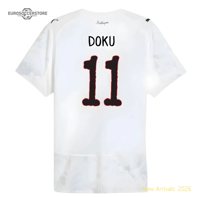 Man City 2025-2026 Player Version Football Match Kit (White)-Jersey Chest: 2026 World Cup Soccer Kits
