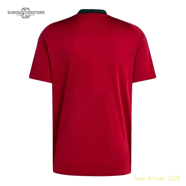 Belgium 2024-2025 Home Uniform Fan Football Football Top-Jersey Chest: 2026 World Cup Soccer Kits